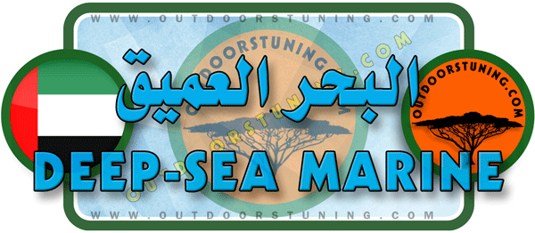 لوجو البحر العميق لتجارة أدوات البحرية - الشرق بإمارة الشارقة