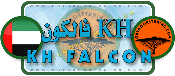 لوجو KH فالكون للصيد البري وطيور الصيد - الوثبة بإمارة أبو ظبي